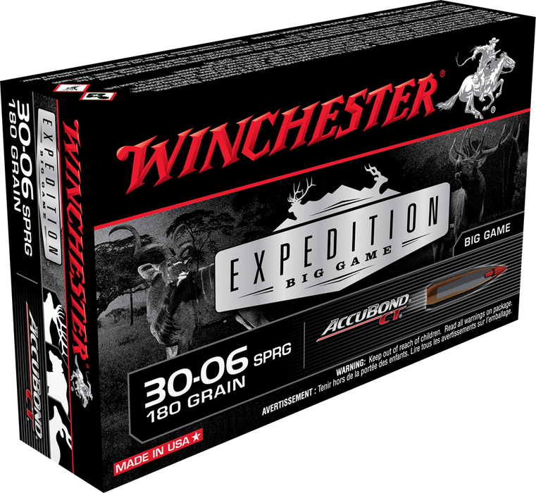 Winchester Ammo Expedition Big Game, Win S3006ct       3006   180abct     20/10