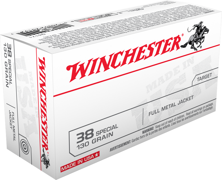 Winchester Ammo Usa, Win Q4171     38sp       130 Fmj     50/10