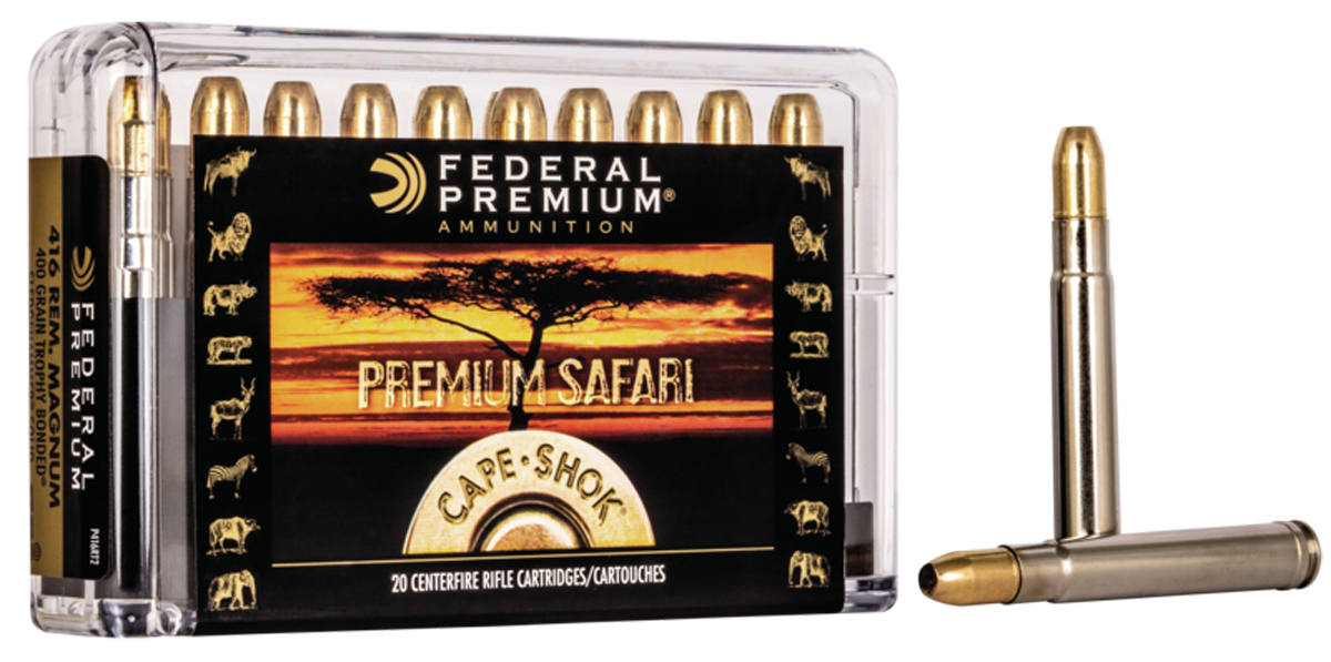 Federal Premium, Fed P416rt2        416rem  400 Tbsl         20/10