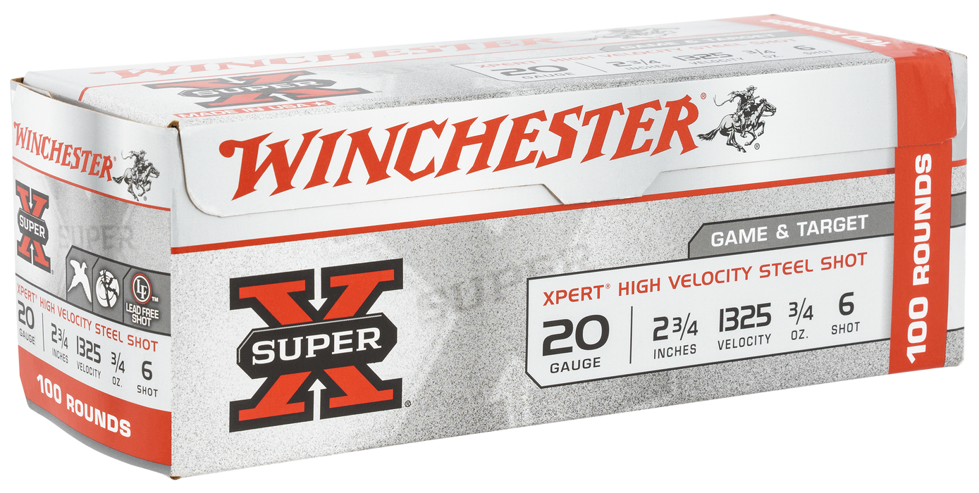 Winchester Ammo Super X, Win We20gtvp6  Xpert Vp  3/4  Stl  100/2