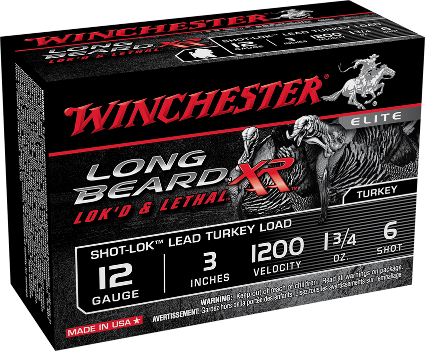 Winchester Ammo Long Beard Xr, Win Stlb1236  Longbeard 3in 13/4    10/10