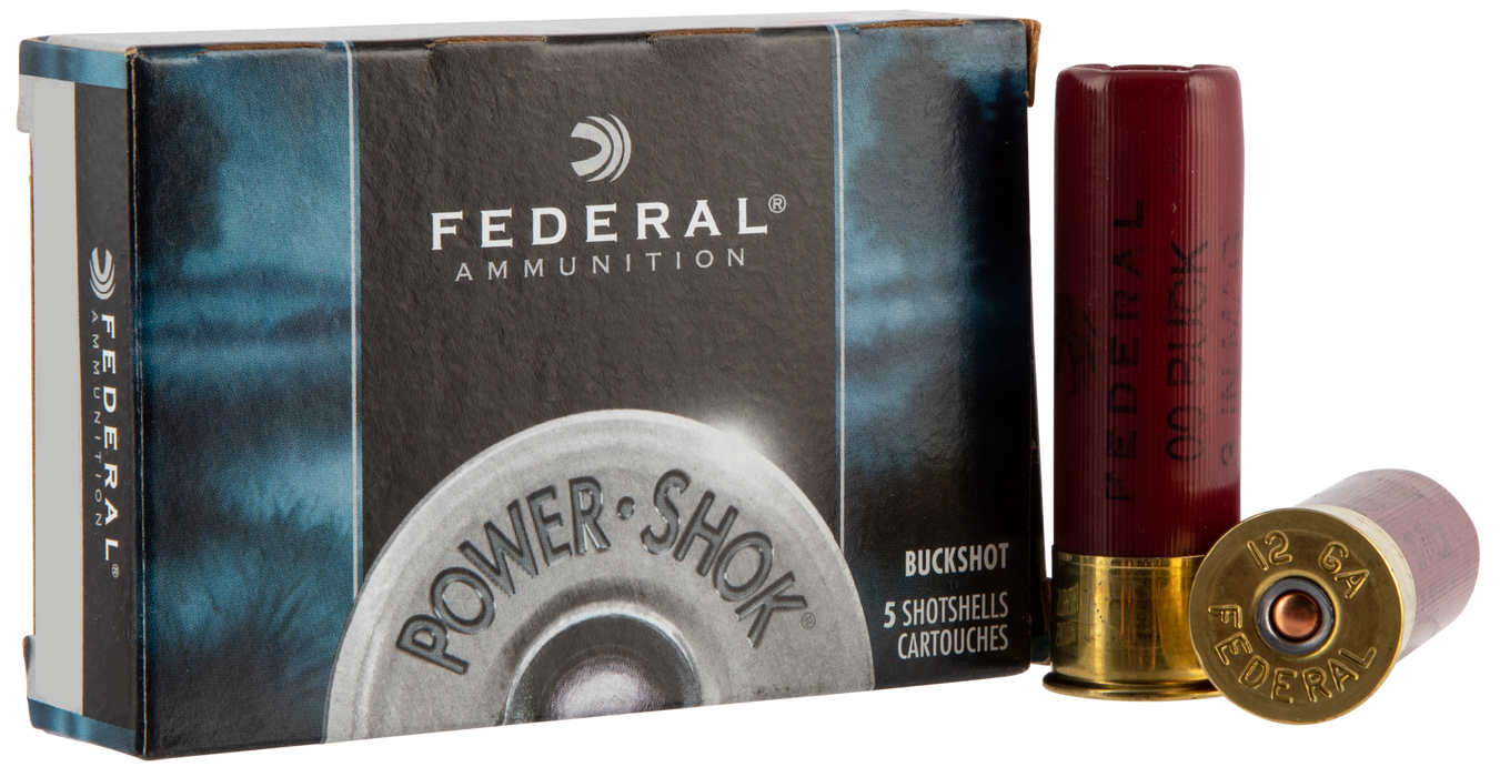 Federal Power-shok, Fed F127000   Pwrshk     12        Buck   5/50