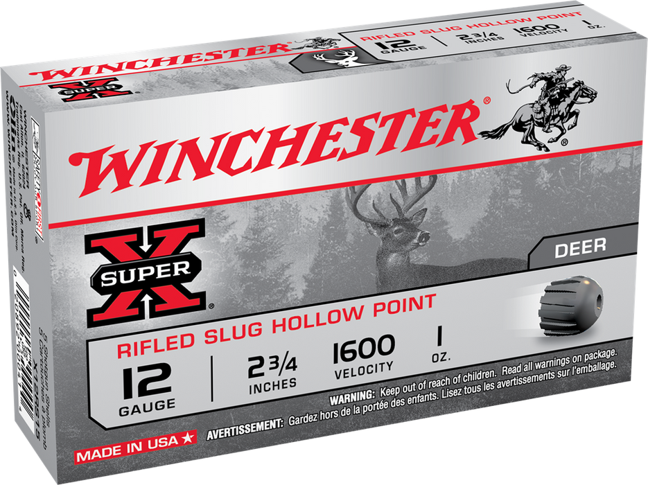 Winchester Ammo Super X, Win X20rsm5vp  Supx          Slug    15/10