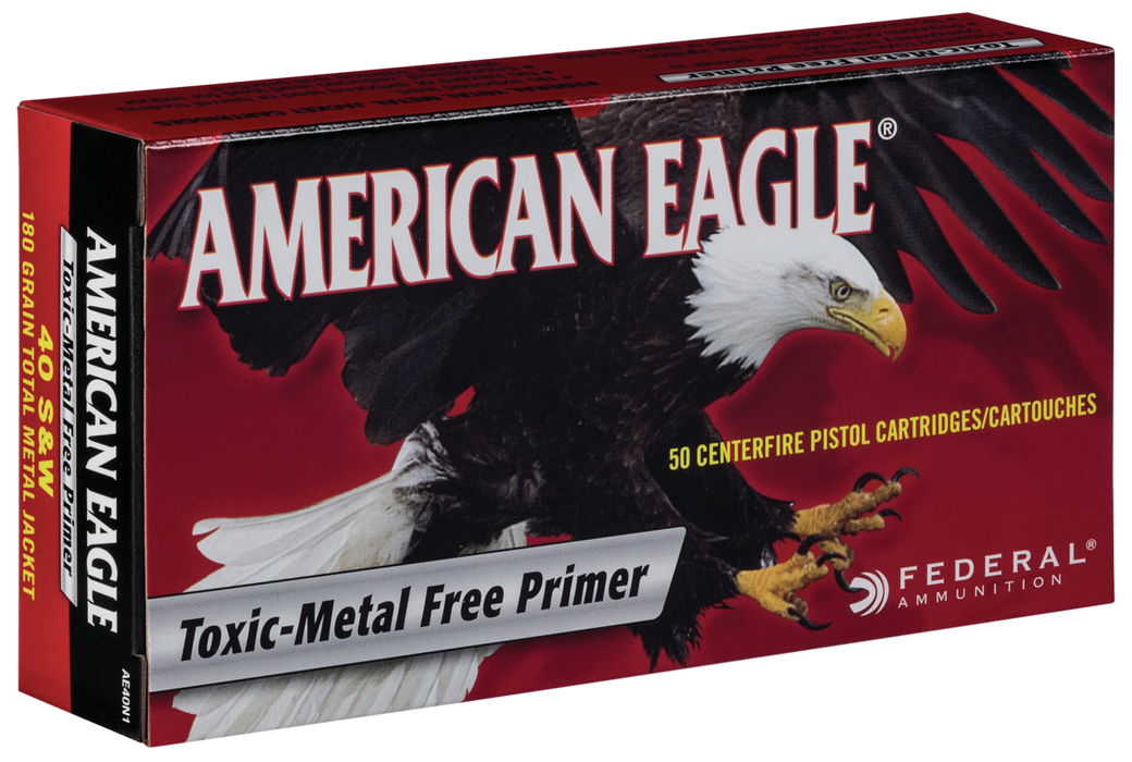 Federal American Eagle, Fed Ae40n1       40        180 Tmj         50/20