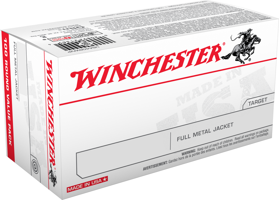 Winchester Ammo Usa, Win Usa380vp  380         95 Fmj    100/05