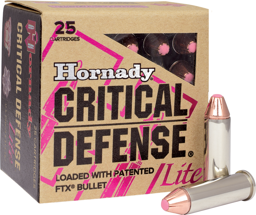 Hornady Critical Defense Lite, Horn 90300  Critdef    38spc  90 Ftx         25/10