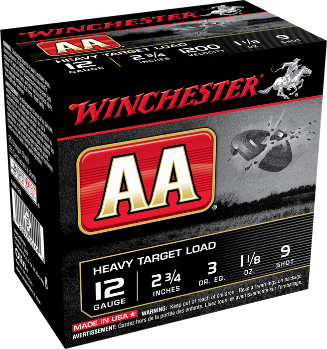 Winchester Ammo Aa, Win Aam129     Aa Heavy     11/8     25/10