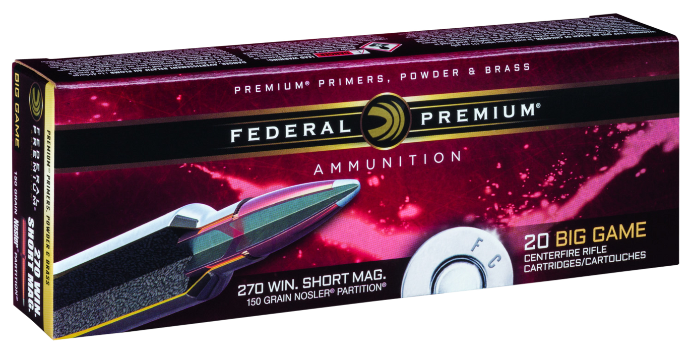 Federal Premium, Fed P270wsmc       270wsm  150 Np           20/10