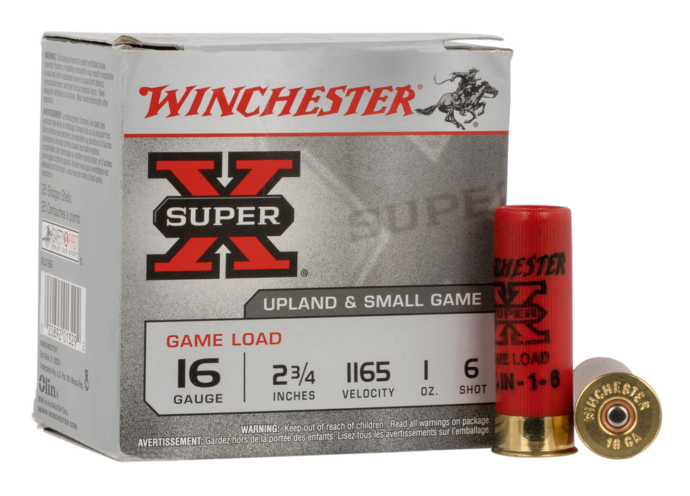 Winchester Ammo Super X, Win Xu166     Supx Game             25/10