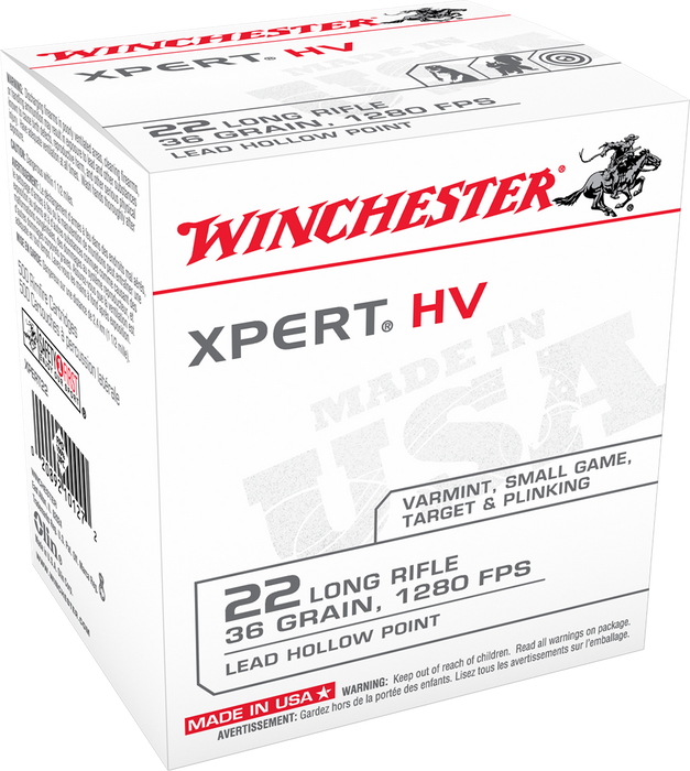 Winchester Ammo Usa, Win Xpert22   22lr 36 Ldhp          500/10