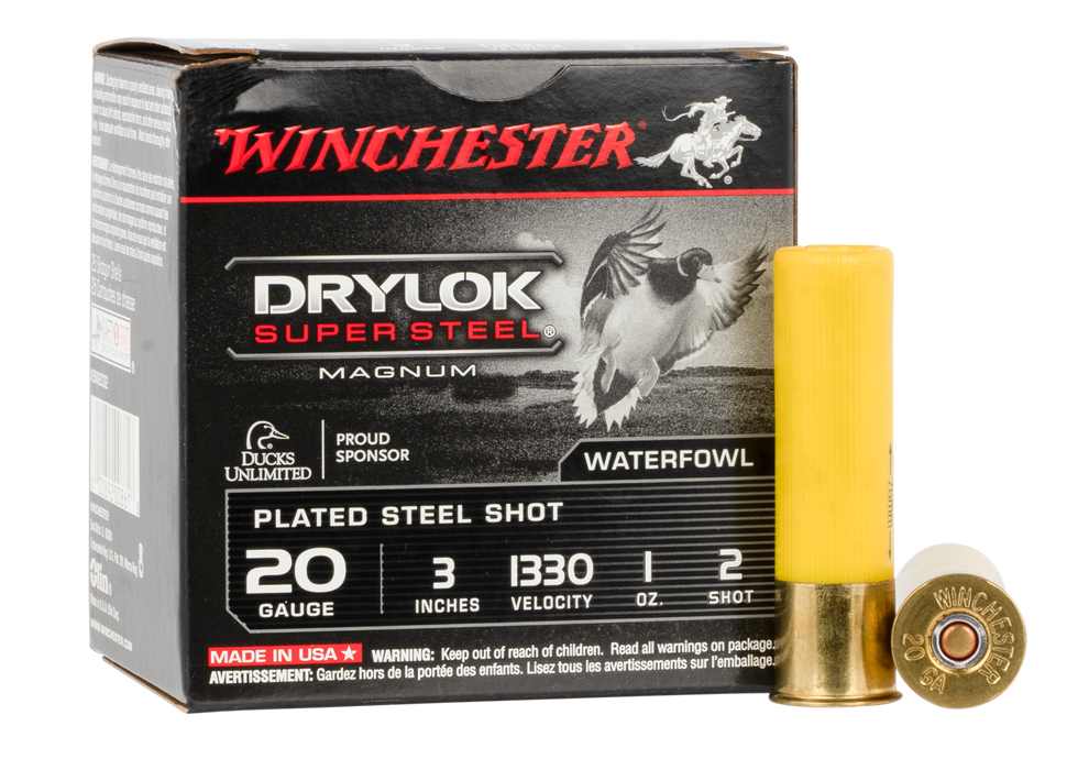 Winchester Ammo Drylock Super Steel, Win Xsm2032    3mag     1oz  Stl    25/10