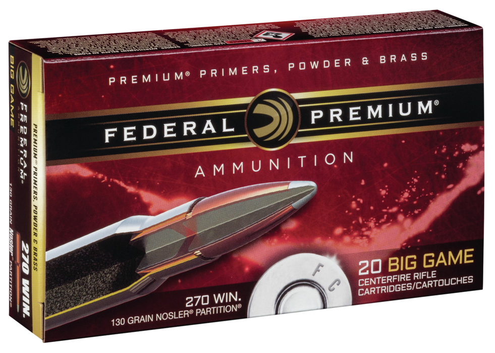 Federal Premium, Fed P270p          270     130 Np           20/10