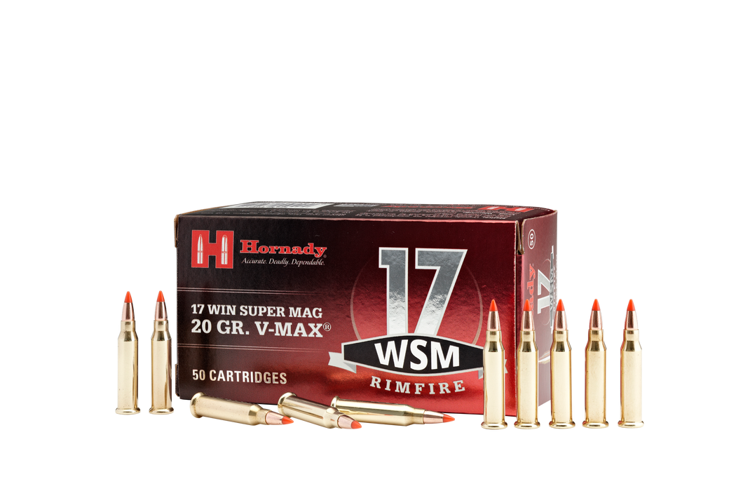 Hornady Varmint Express, Horn 83180  17wsm    20 Vmax                 50/10