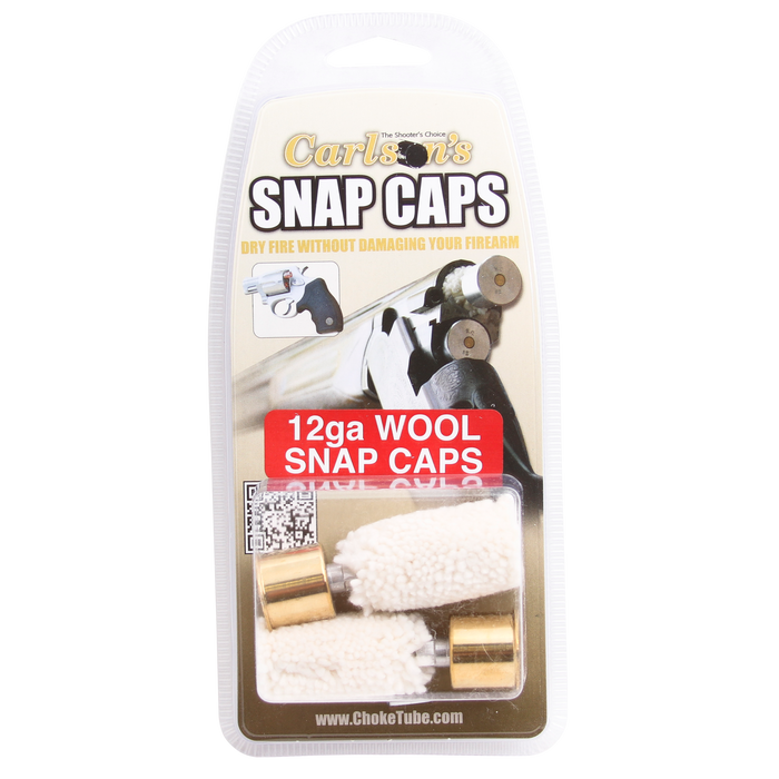 Carlsons Snap Cap, Carl 00108 Snap Caps: Brass/ Wool 12ga