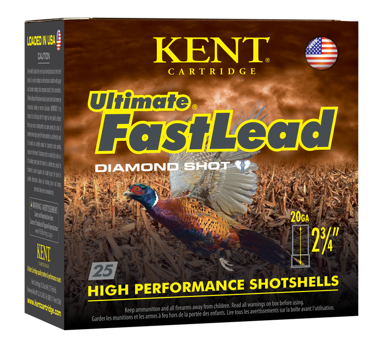 Kent Cartridge Ultimate Fast Lead, Kent K202ufl2875  2.75 1oz  Ult Fast Ld      25/10