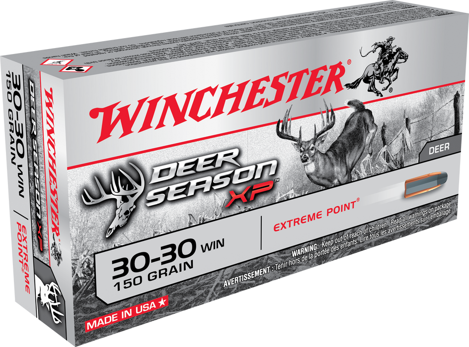 Winchester Ammo Deer Season Xp, Win X3030ds       3030    150ext     20/10  Deer