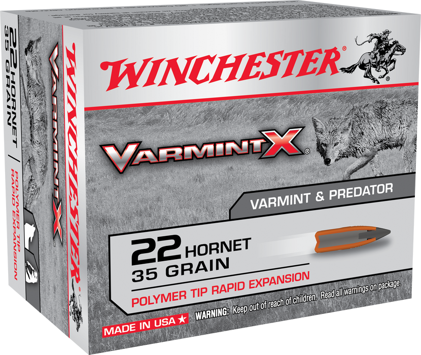 Winchester Ammo Varmint X, Win X22p          22hor   35varx     20/10