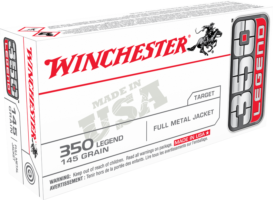 Winchester Ammo Usa, Win Usa3501    350leg    145 Fmj     20/10