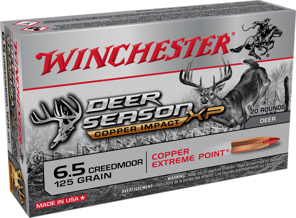 Winchester Ammo Deer Season Xp, Win X65dslf       6.5crd 125imp      20/10  Deer