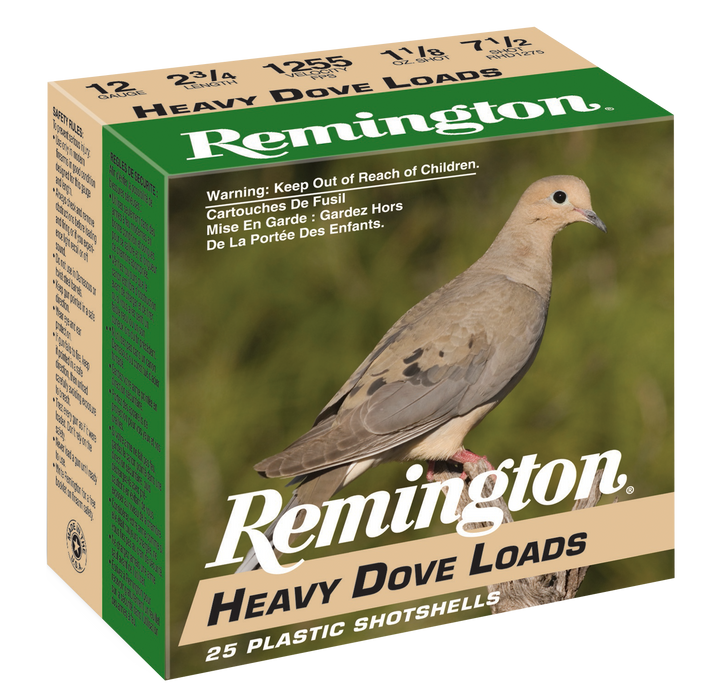 Remington Ammunition Heavy Dove Loads, Rem 28757 Rhd128   12ga  Hvy Dove 11/8      25/10