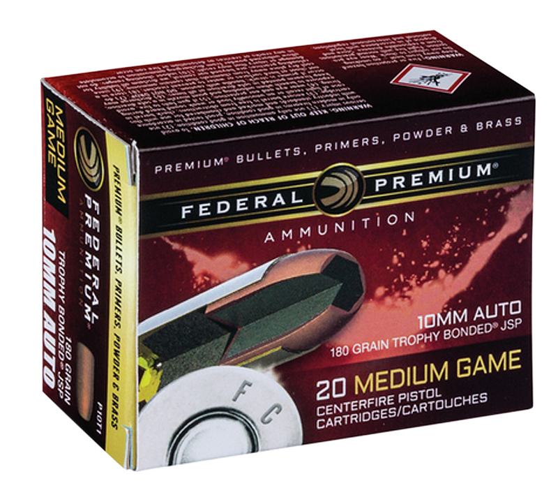 Federal Premium, Fed P10t1        10mm      180 Tbjsp       20/10