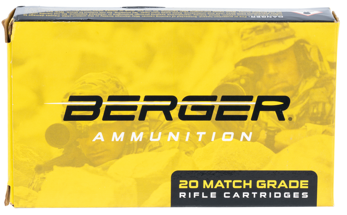 Berger Bullets Tactical, Berg 31021   6.5crd  130gr Hyb Otm Tact  20/10