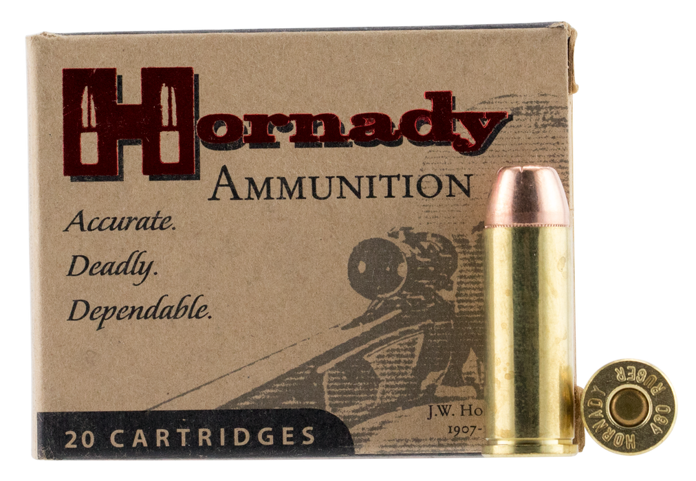 Hornady Custom, Horn 9138   480rug  325 Xtp Mag              20/10