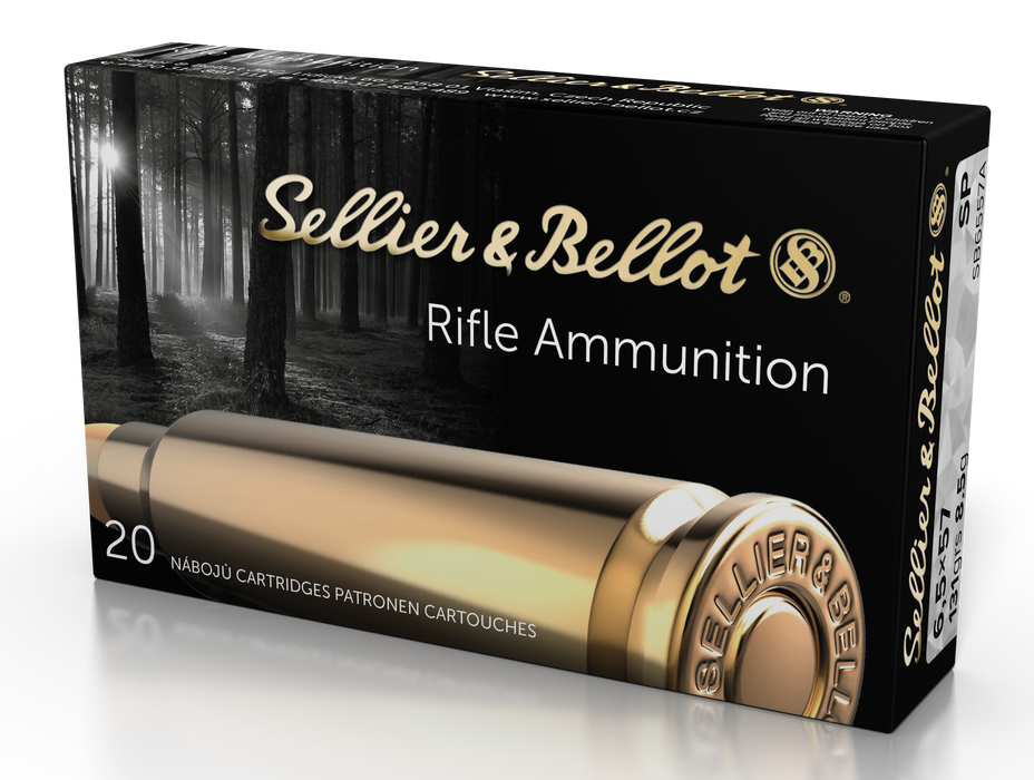 Sellier & Bellot Rifle, S&b Sb6557ra       6.5x57r 131 Sp           20/20