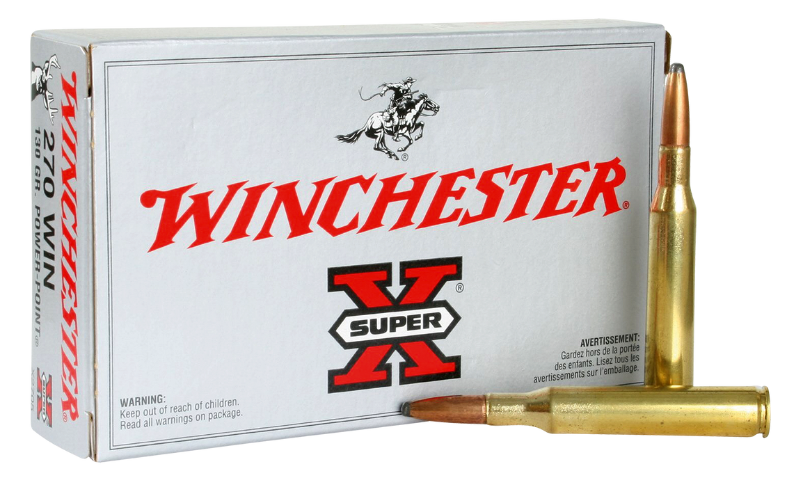 Winchester Ammo Super X, Win X2705         270    130pp       20/10