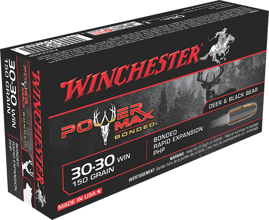 Winchester Ammo Power Max Bonded, Win X30306bp      3030    150pmb     20/10