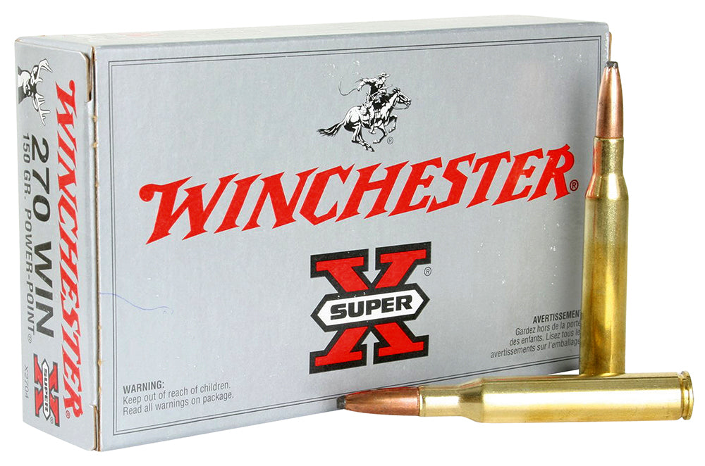 Winchester Ammo Super X, Win X2704         270    150pp       20/10