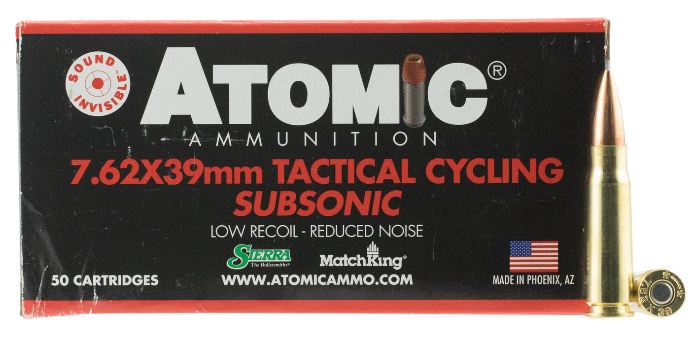 Atomic Rifle, Atomic 00474 7.62x39     220 Cycling Tac Sub 50/10