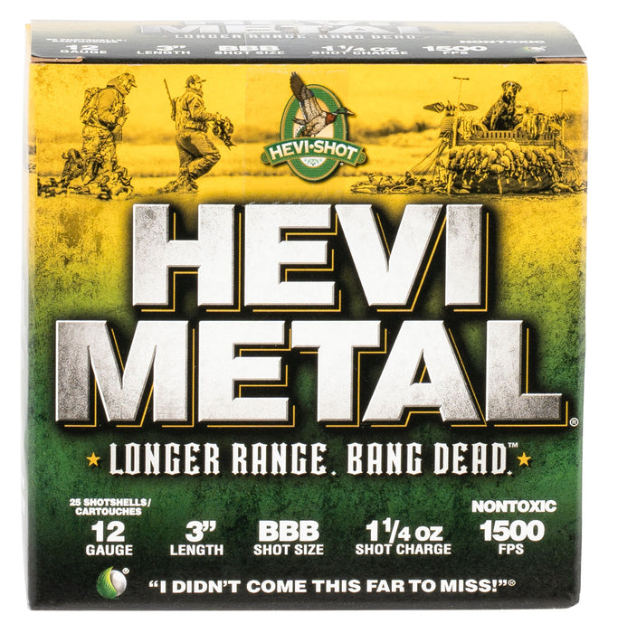 Hevishot Hevi-metal, Hevi Hs38008 Hevimetal Lr 12 3in  Bbb 11/4 25/10
