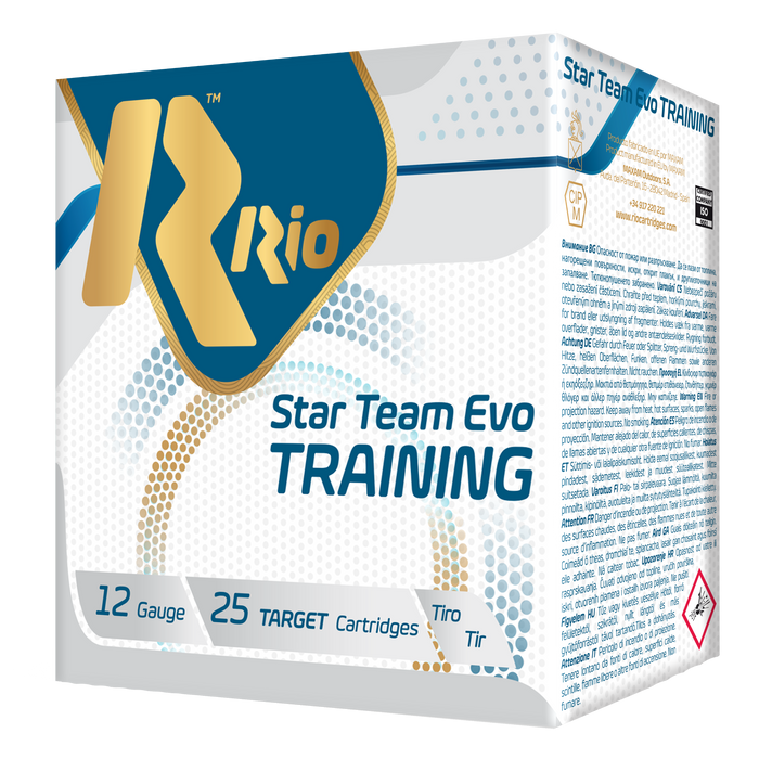 Rio Ammunition Star Team Training, Rio Stt2475    12 2.75     7/8 Team Training 25/10