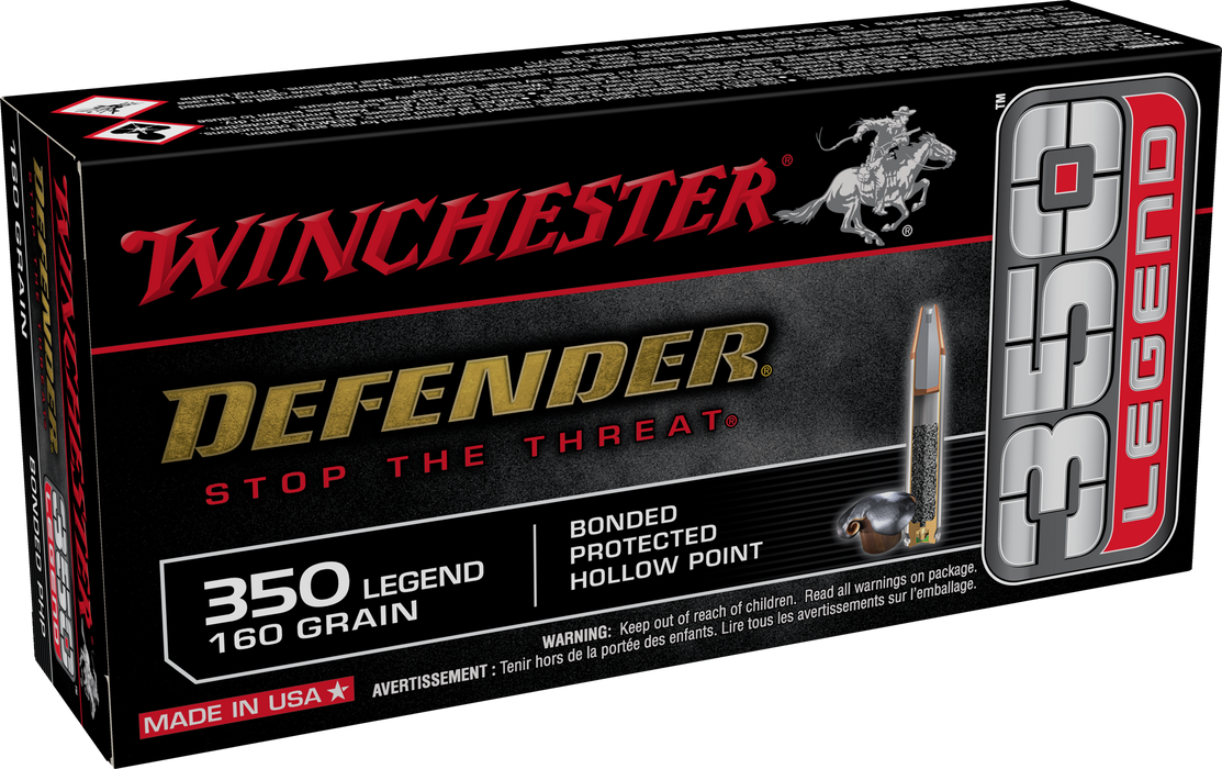 Winchester Ammo Defender, Win S350pdb       350leg 160 Bphp    20/10