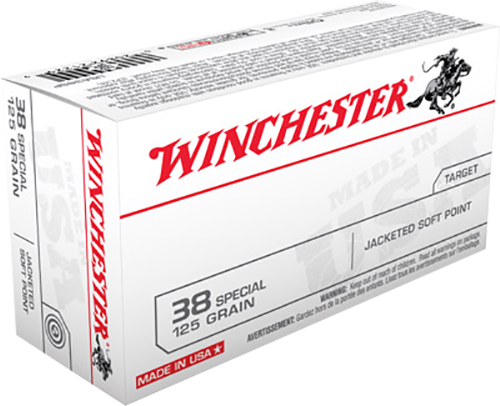 Winchester Ammo Usa, Win Usa38sp   38sp       125 Jsp     50/10