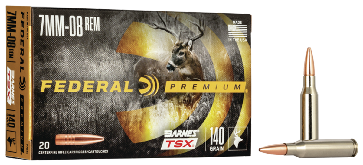 Federal Premium, Fed P708c          7mm08   140 Btsx         20/10