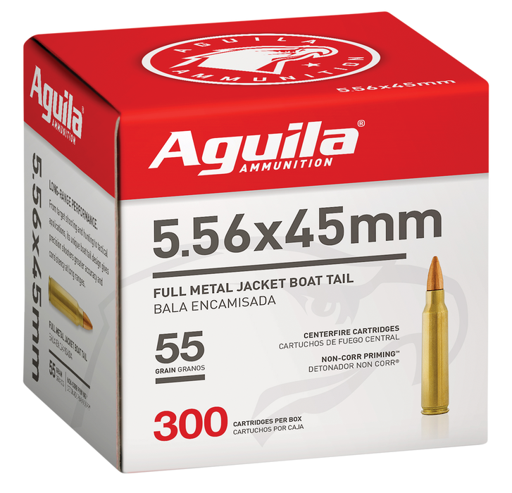 Aguila Rifle, Aguila 1e556126 556   *bulk* 55 Fmjbt      300/04