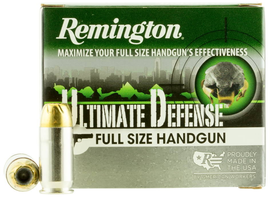 Remington Ammunition Ultimate Defense, Rem 28971 Hd45apa   Ultd 45        185bjhp  20/25