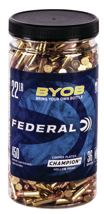 Federal Small Game Target, Fed 750btl450  22lr 36 Cphp Byob          450/8