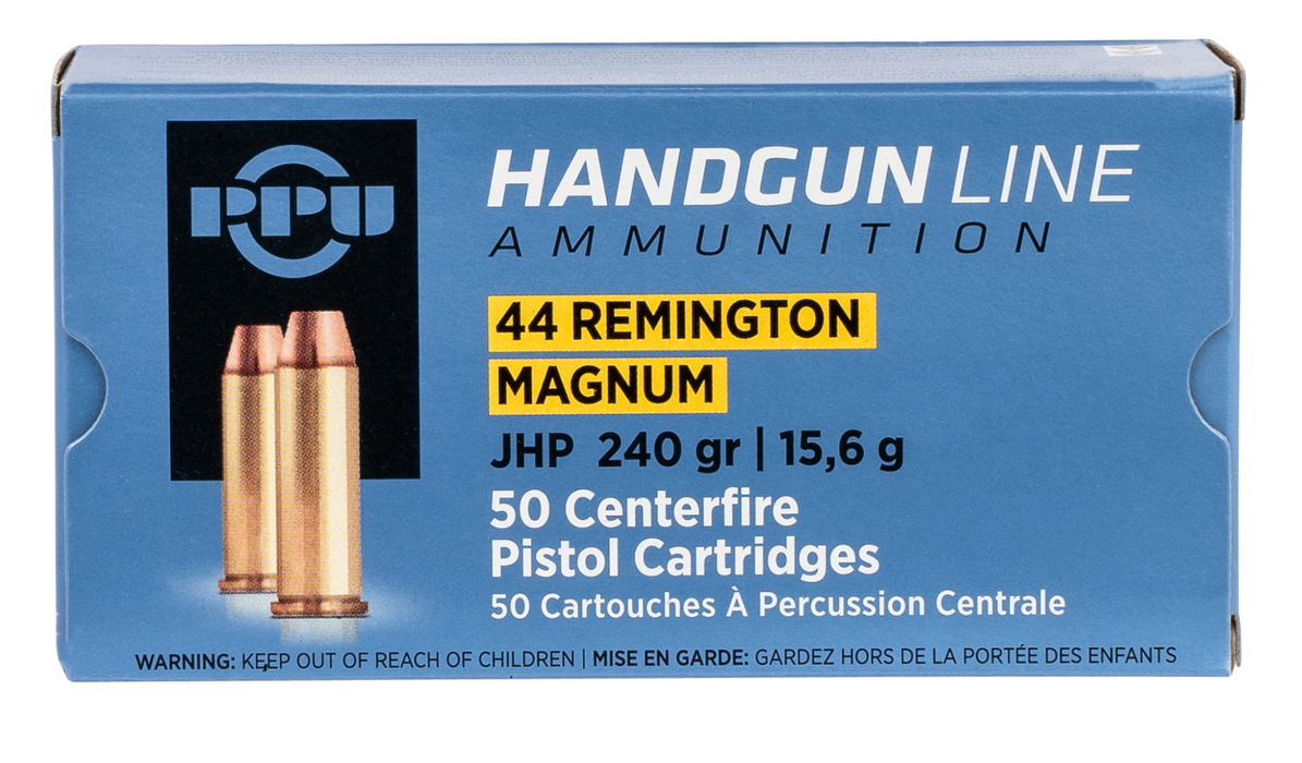 Ppu Handgun, Ppu Pph44mh     44mg        240 Jhp          50/10