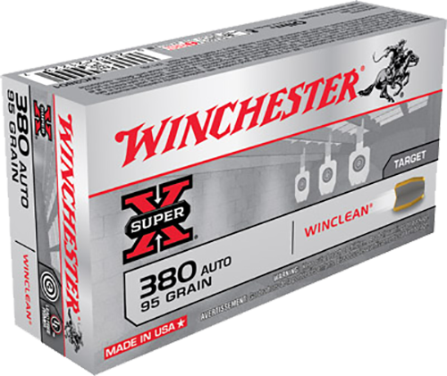 Winchester Ammo Super X, Win Wc3801    380      95 Bebwcln    50/10