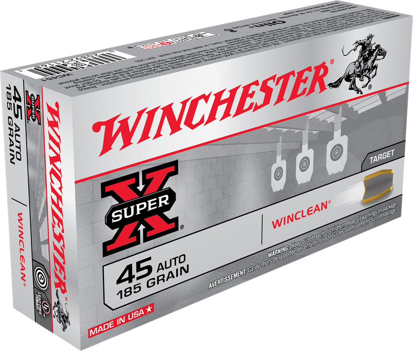 Winchester Ammo Super X, Win Wc451     45       185 Bebwcln   50/10