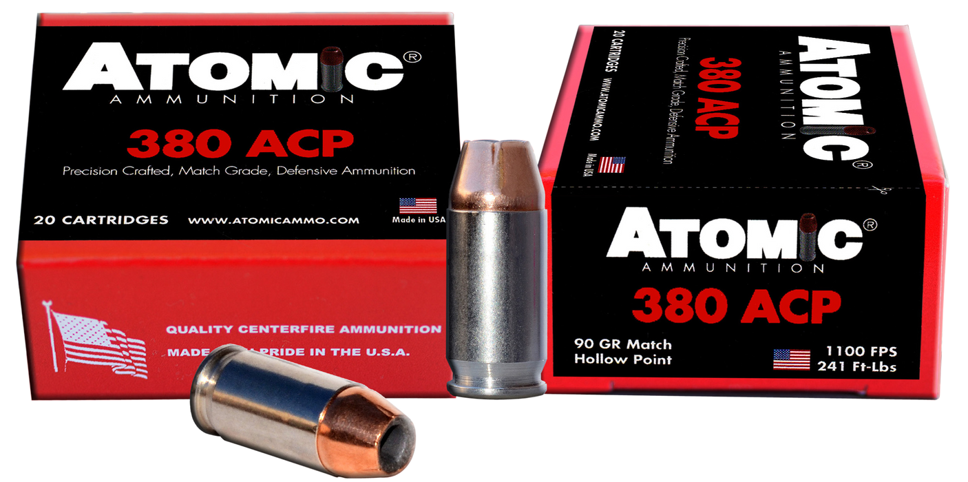 Atomic Pistol, Atomic 00453 380acp      90  Hp              20/10