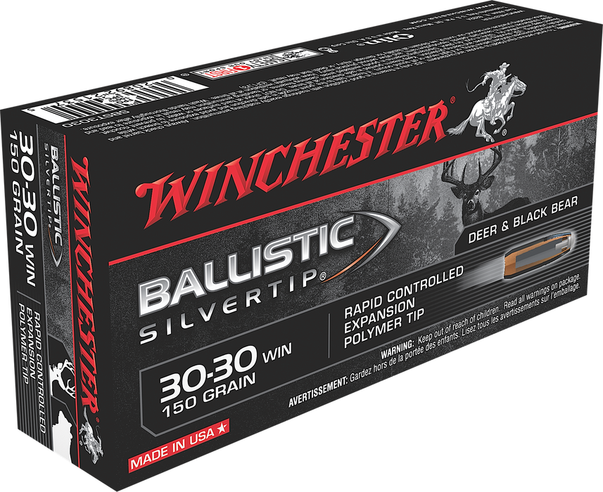 Winchester Ammo Ballistic Silvertip, Win Sbst3030      3030    150blst    20/10