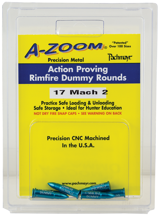 A-zoom Rimfire Training Rounds, Azoom 12204      Training Rounds 22 Wmr        6pk