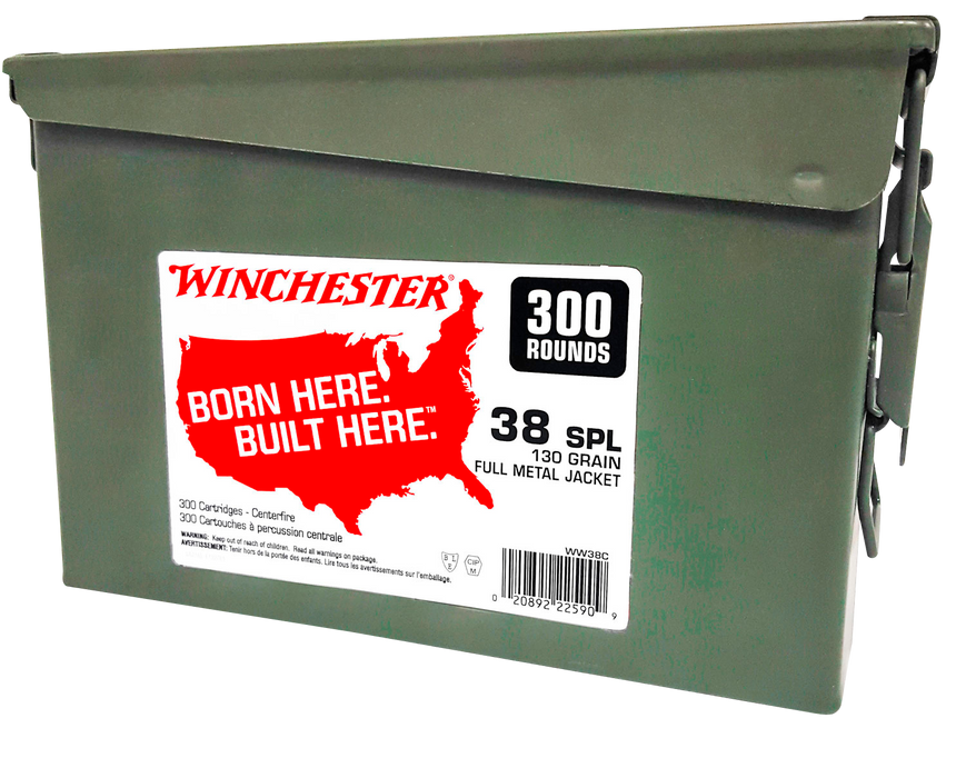 Winchester Ammo Usa, Win Ww38c     38         130 Fmj   Can 300/2