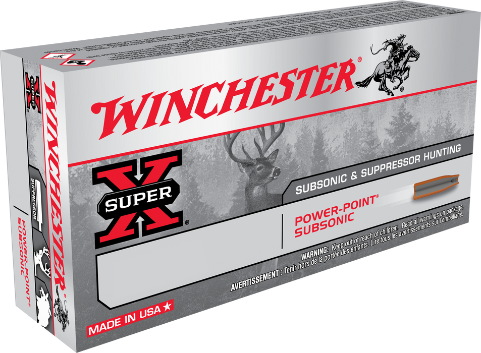 Winchester Ammo Super X, Win X308subx      308    185exphp    20/10  Sub