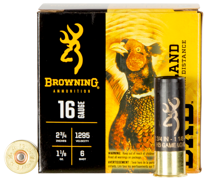 Browning Ammo Bxd, Brna B193511626 16     11/8   6    Upl       25/10