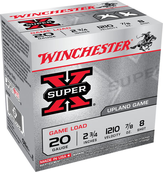 Winchester Ammo Super X, Win Xu208     Supx Game             25/10